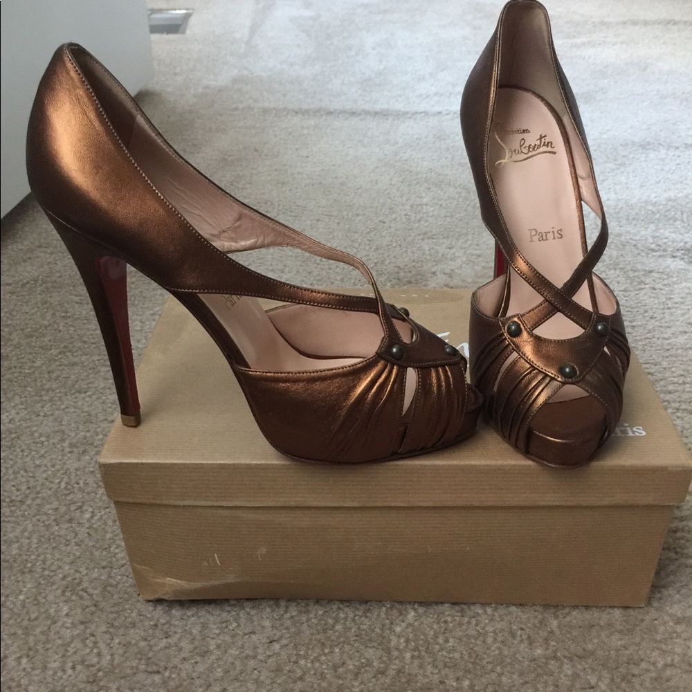 Christian Louboutin (new with shoe bag and box)